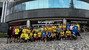 Mais de 100 pessoas marcaram presença no segundo treino da São Silvestre El Corte Inglés