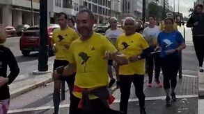 Sorrisos e boa disposição pelas ruas de Lisboa: mais de 100 atletas no segundo treino da São Silvestre El Corte Inglés