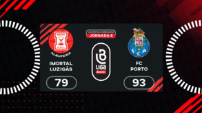 Liga Betclic masculina: o resumo do Imortal-FC Porto