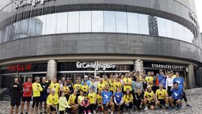 Segundo treino da São Silvestre El Corte Inglés