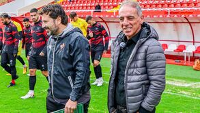 Treino do Leixões contou com a visita de um dos heróis do triunfo de 2002 frente ao Sp. Braga