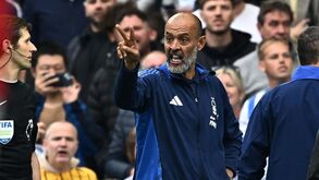 Nuno preparado para o Arsenal