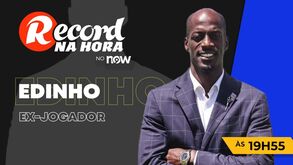 Edinho é o convidado do programa 'Record na Hora' de hoje