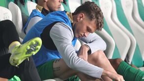 Henrique Arreiol estreou-se pelo Sporting e elogiou João Pereira: «Tem boa relação com os jogadores»