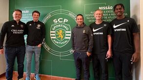 Sporting recebe à experiência dois defesas norte-americanos