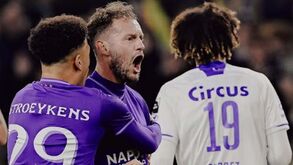 À atenção do FC Porto: Anderlecht goleia na Liga belga antes da receção aos dragões