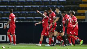 Famalicão-Santa Clara, 0-1: golo de Bruno Almeida apura açorianos para os 'oitavos' da Taça