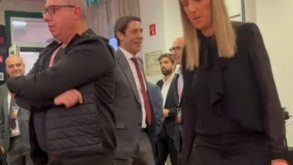 Rui Costa também está no Record Summit: o momento da chegada