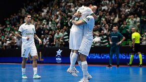 Sporting estreia-se na Ronda de Elite da Liga dos Campeões de futsal com vitória diante do Anderlecht