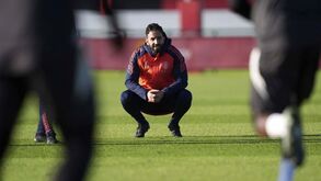 Amorim orientou o último treino do Man. United antes do jogo com o Bodo/Glimt: veja as imagens