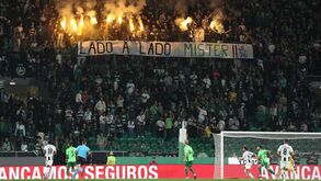 Sporting multado em mais 4.836 euros pelo uso de pirotecnia 