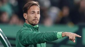 O onze provável do Sporting para o jogo com o Santa Clara 