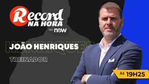 João Henriques é o convidado do programa 'Record na Hora' de hoje