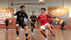 Benfica goleia em Ferreira do Zêzere