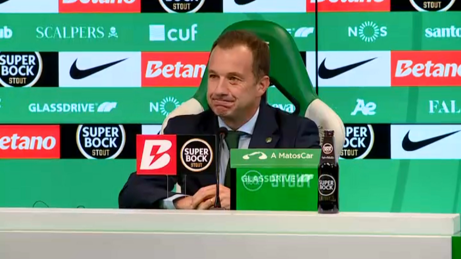 Presidente do Sporting comentou saída do treinador para o Manchester United