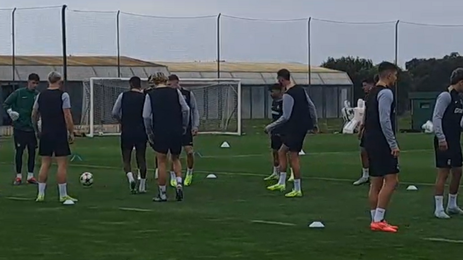 Equipa trabalhou esta manhã na Academia, em Alcochete