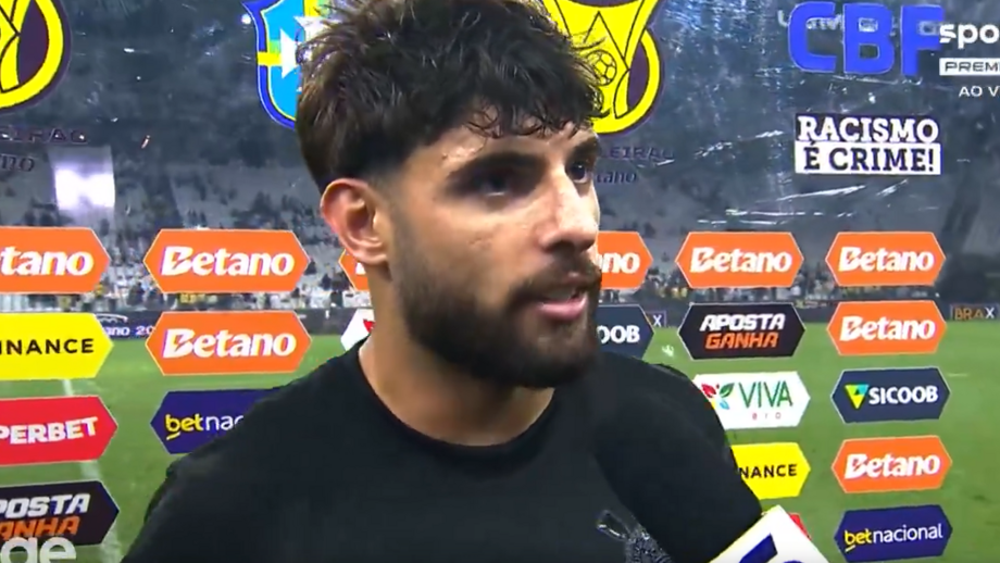 Aconteceu no jogo com o Palmeiras, no Brasileirão