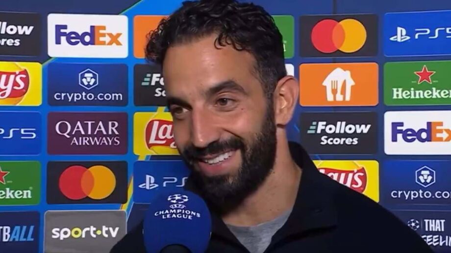 Treinador do Sporting foi ovacionado depois da vitória frente ao Manchester City