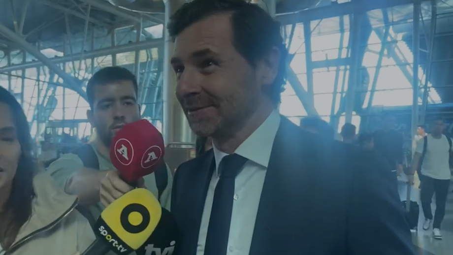 Presidente do FC Porto à partida para Roma