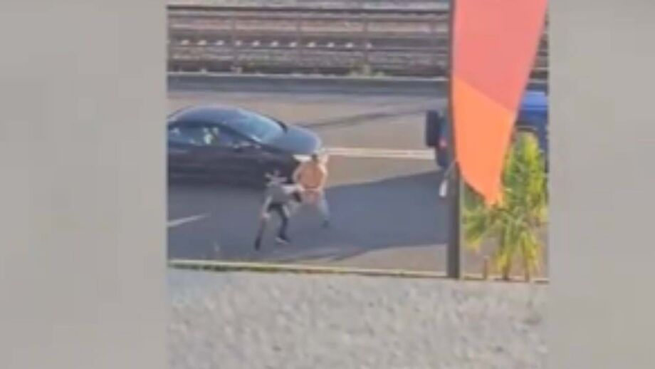 Em plena Avenida Marginal