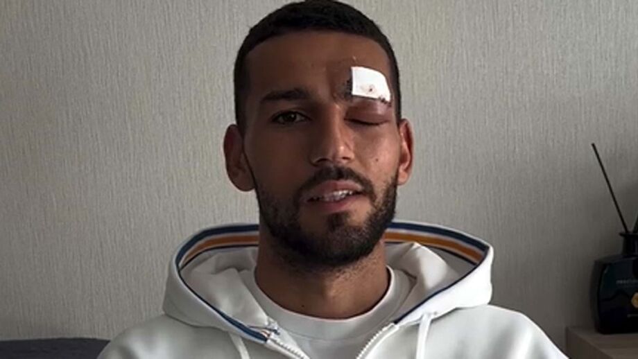 Messeguem foi transportado para o hospital de Santa Maria mas já se encontra em casa