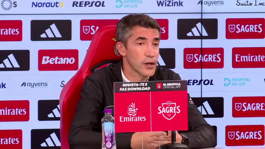 Treinador do Benfica diz-se focado em continuar a fazer o seu trabalho no clube da Luz