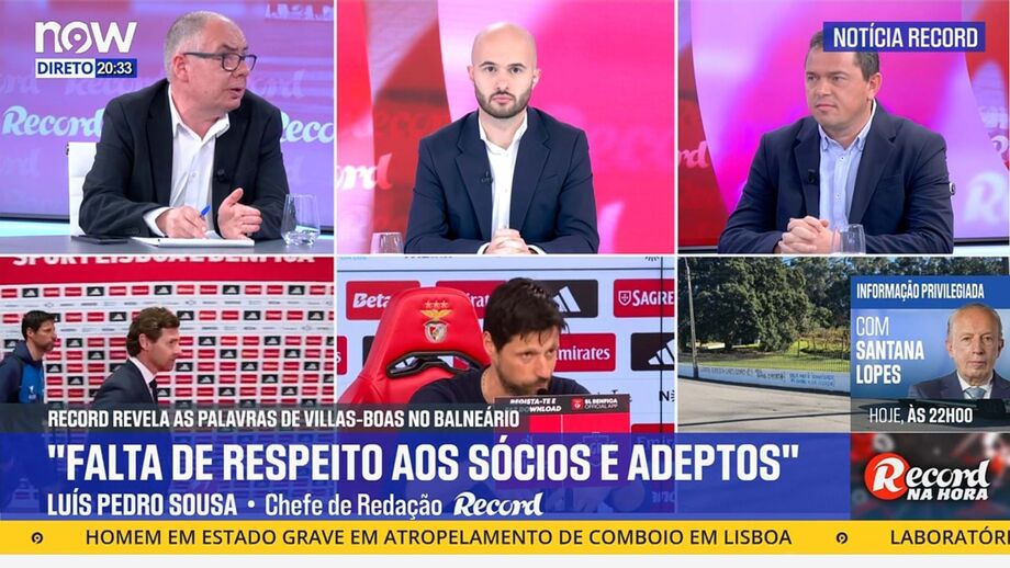 Luís Pedro Sousa, chefe de redação de Record, analisa discurso duro do presidente do FC Porto ao plantel