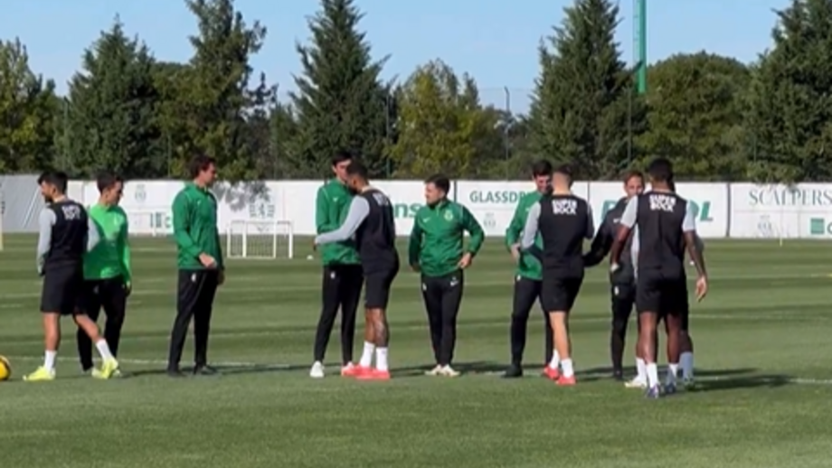 No técnico dos leões já meteu mãos à obra