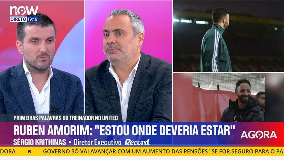 Novo treinador do Man. United está a conquistar os adeptos ingleses