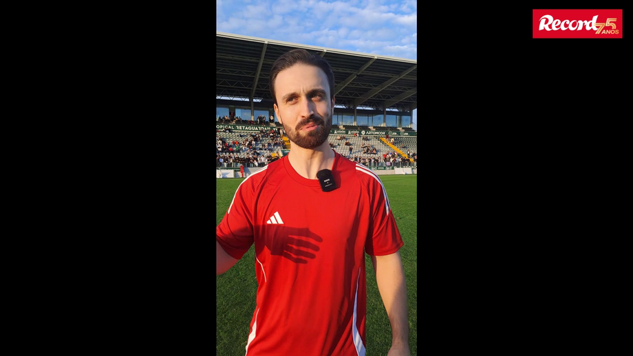 Influenciador digital esteve presente no jogo solidário que aconteceu no sábado em Paços de Ferreira