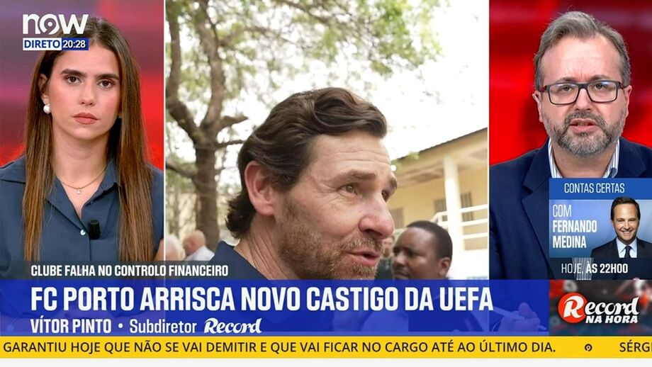 Subdiretor do Record comentou possibilidade dos portistas serem novamente castigados pela UEFA