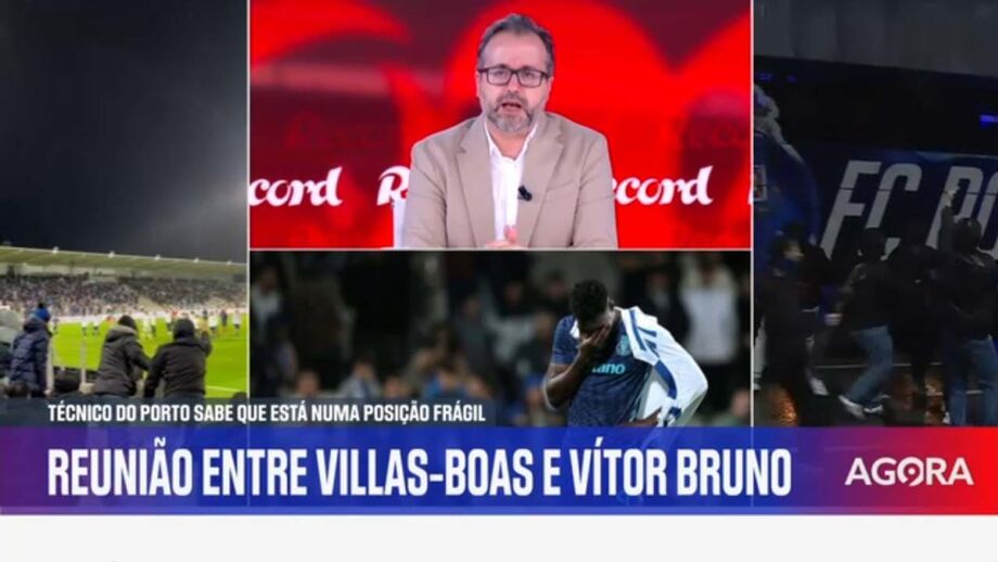 Subdiretor de Record em declarações no programa 'Record na Hora' no Now