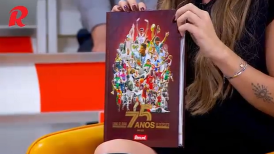 'Livro de Ouro Record 75 anos do Desporto'