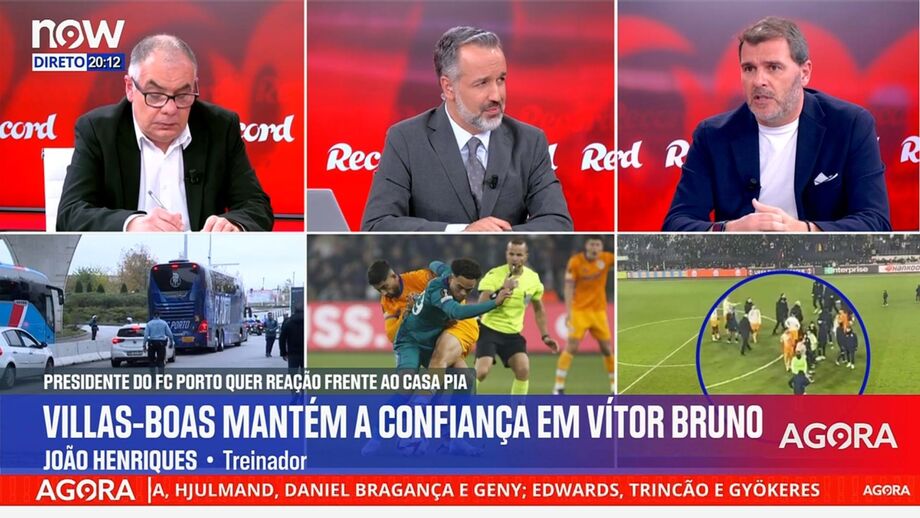 Treinador foi o convidado do programa 'Record na Hora' no Now