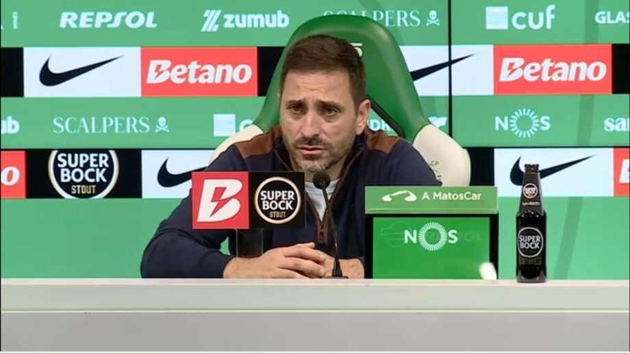Treinador dos açorianos após vitória sobre o Sporting