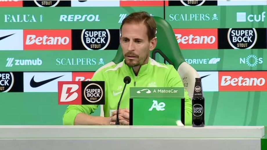 Treinador do Sporting após derrota com o Santa Clara