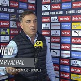 A inusitada 'flash' de Carlos Carvalhal: saiu e... voltou logo depois