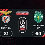 Liga Betclic masculina: o resumo do dérbi entre Benfica e Sporting