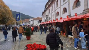 Arouca animada com mercado de Natal e a presença de muitos benfiquistas