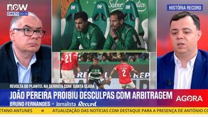 História Record: Plantel do Sporting sente-se prejudicado mas João Pereira proibiu desculpas com arbitragem