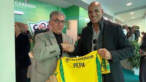 Pepa assistiu à vitória do Tondela sobre o P. Ferreira