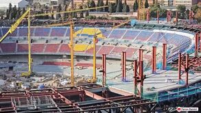 Obras no 'novo' Camp Nou continuam a todo o gás: bancadas já ganham forma