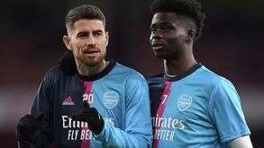 Jorginho revela (finalmente) alcunha de Saka: «Vai ficar chateado...»