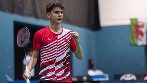 Tiago Berenguer garante medalha de bronze nos Europeus de juniores de badminton