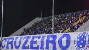Cruzeiro protesta contra a proibição de ter adeptos nas bancadas na receção ao Palmeiras