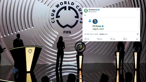 A curiosa interação entre FC Porto e Palmeiras no X