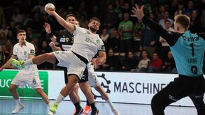 Füchse Berlin-Sporting, 33-32: Leão bate na trave