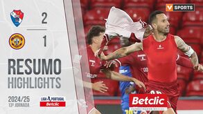 O resumo do Gil Vicente-Nacional: golos, casos e outros lances