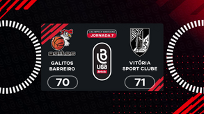 Liga Betclic masculina: o resumo do Galitos-V. Guimarães