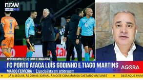 Marco Ferreira e as queixas de arbitragem do FC Porto: «Isto é uma falsa polémica»